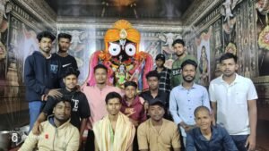 ମା ଭଗବତୀ ସରସ୍ଵତୀ ପୁଜା କମିଟି ଆନୁକୂଲ୍ୟରେ  ମହା ଆଡମ୍ବରରେ ସରସ୍ଵତୀ ପୂଜା ପାଳନ।